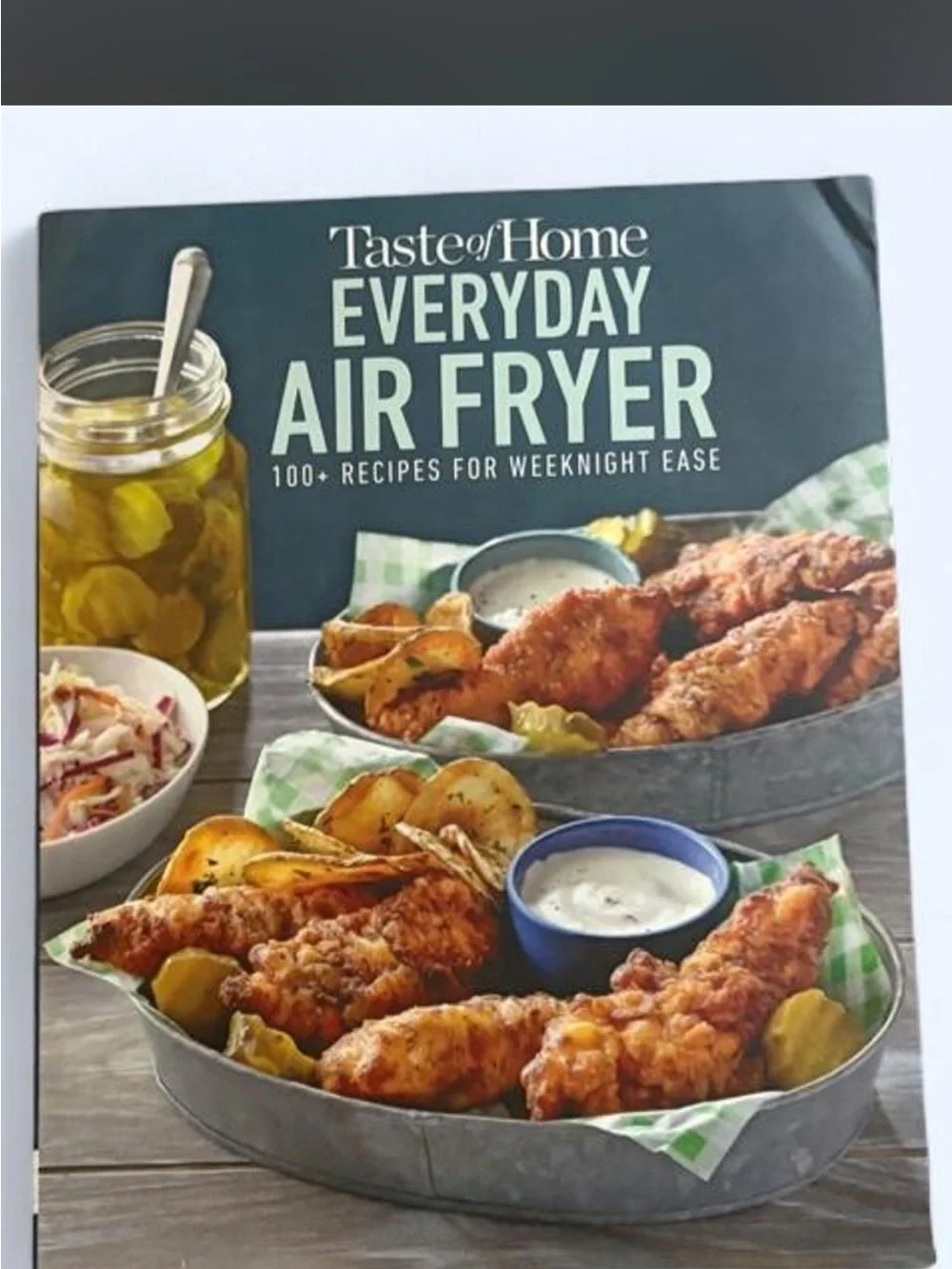 Taste of Home Everyday Air Fryer Cookbook - Teal Cover